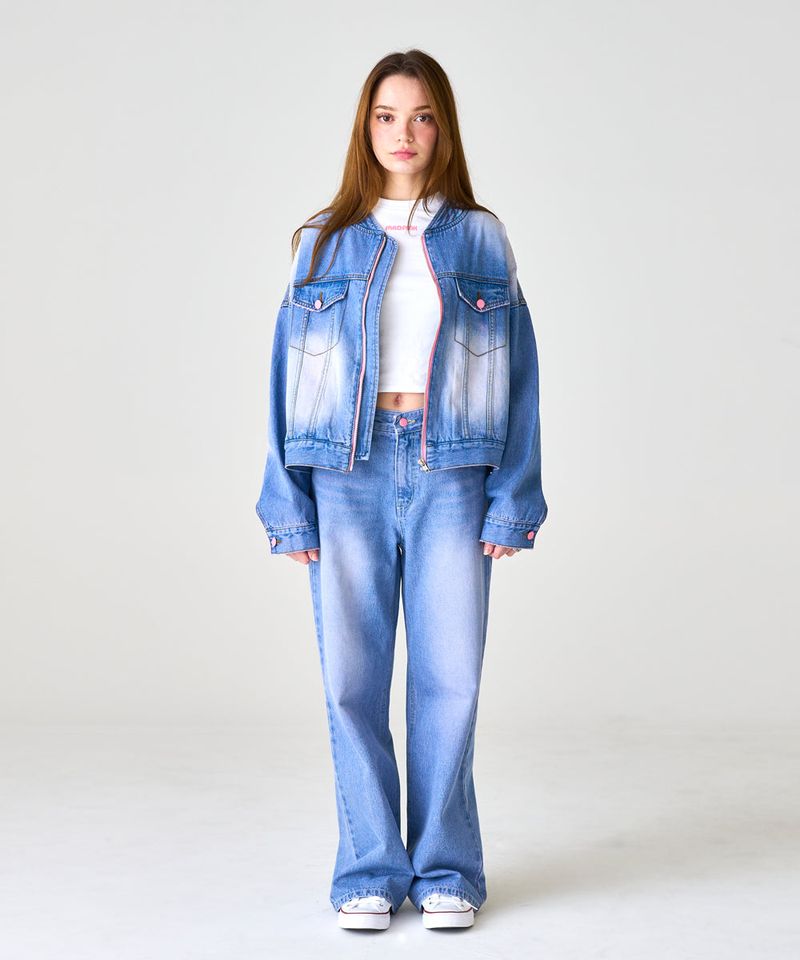 MP SOFT PINK DENIM PANTS