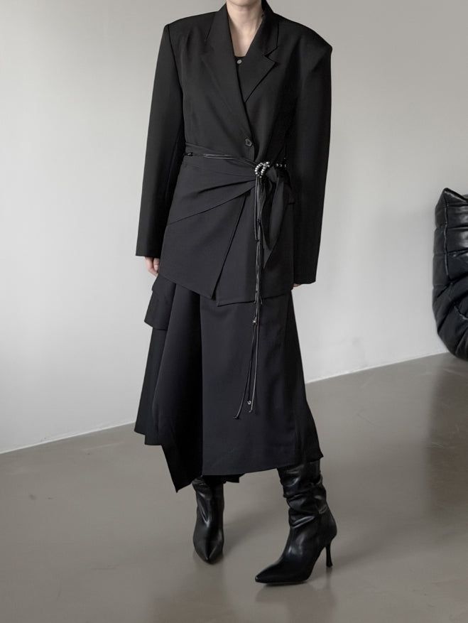 Mader Scarf Set Overfit Jacket