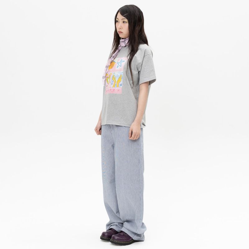 Twister Storybook Tee - Grey