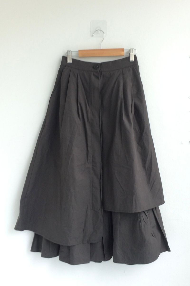 Layered Cut Shaped Skirt