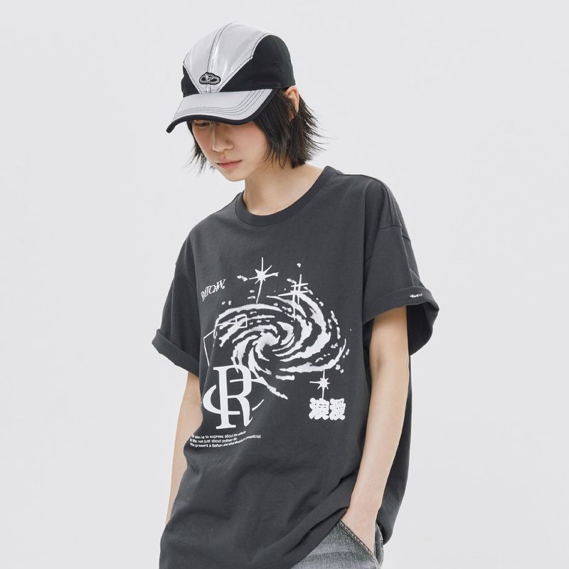 SHINING EFFECT TEE SHIRT