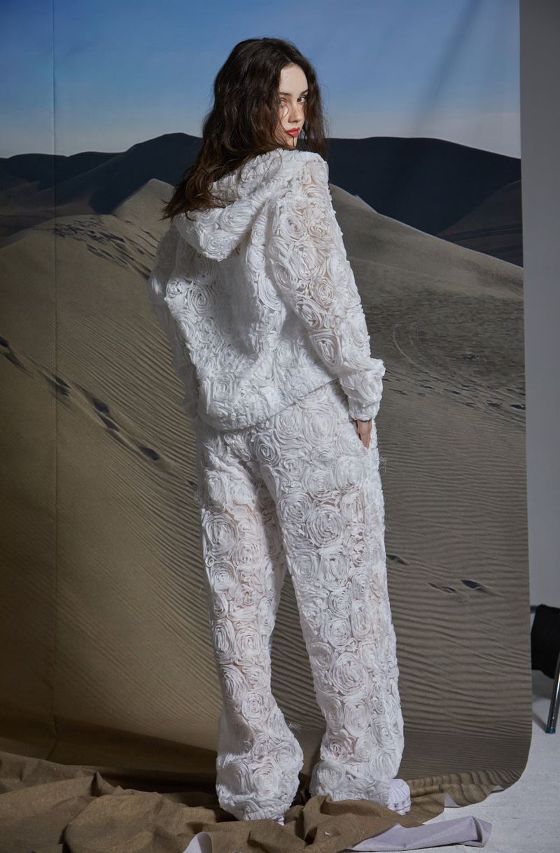 FLOWER HOOD JUMPER