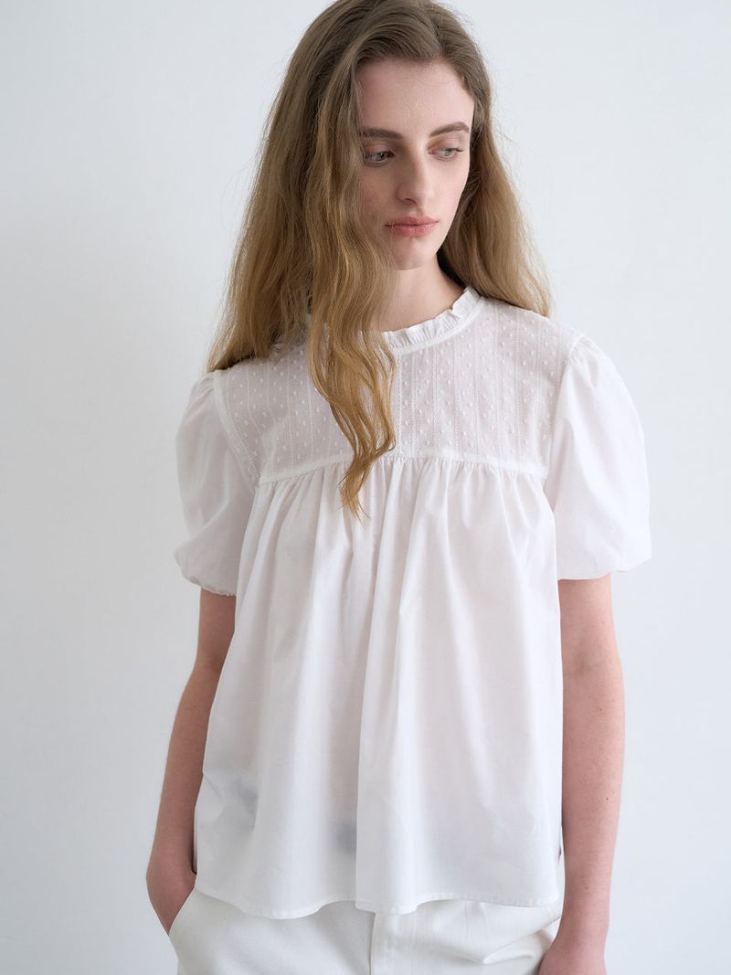 Susan blouse (Ivory)