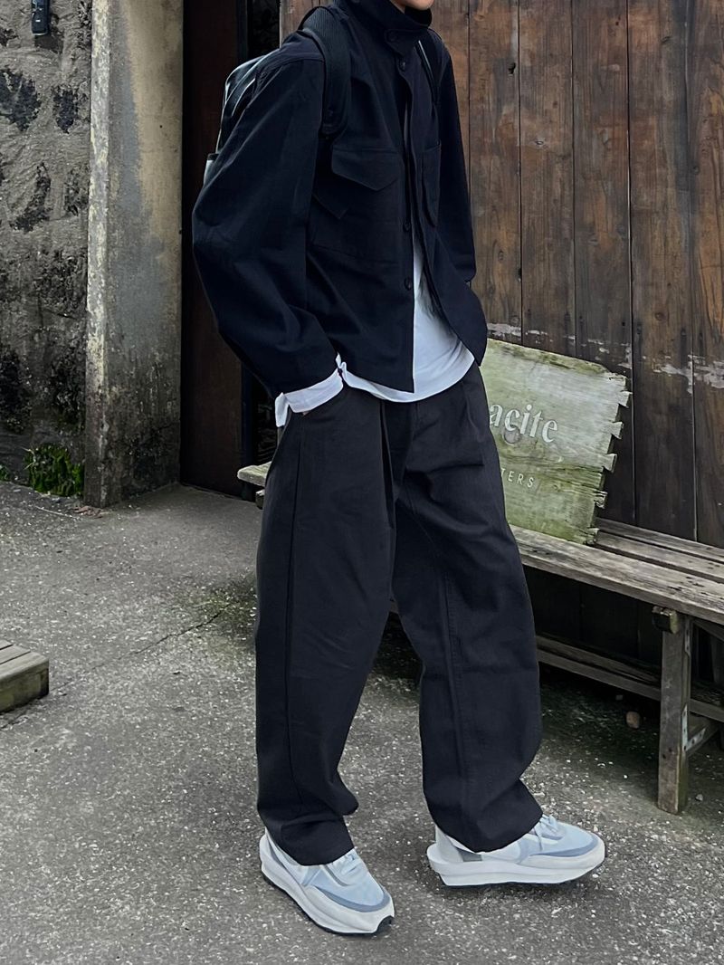 Push banding pants