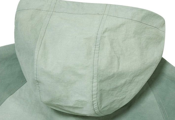 RECIPE WASHED HOODED JACKET【CHARCOAL】
