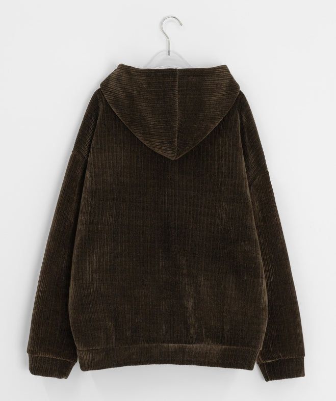 Beamcats Duffle Corduroy Brushed Hood Jacket