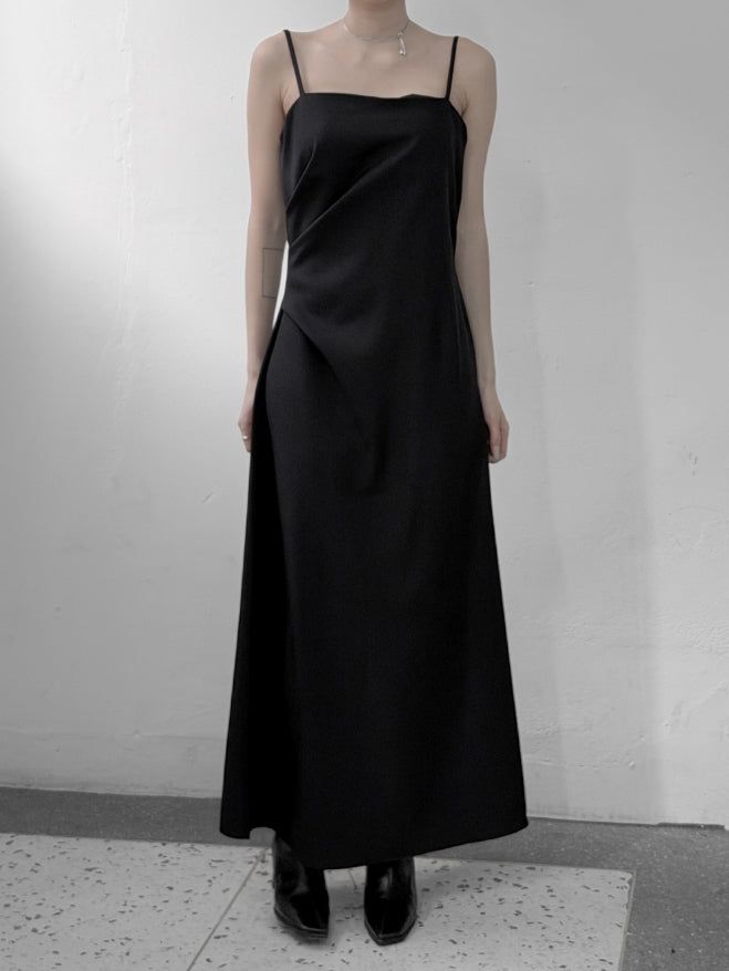 Dupe Pintuck Drape One Piece