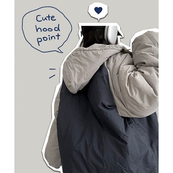 Bilson Raglan Hooded Padded Jumper