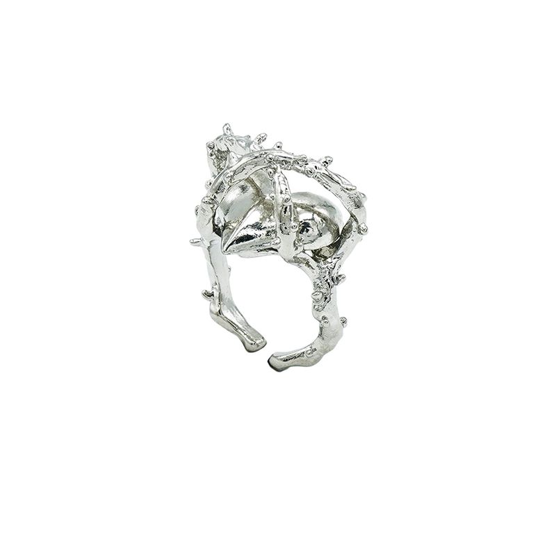 RANDOMOFF（ランダムオフ）の「[Celeb pick] 悪魔パンクリング [silver]（アクセサリー）」