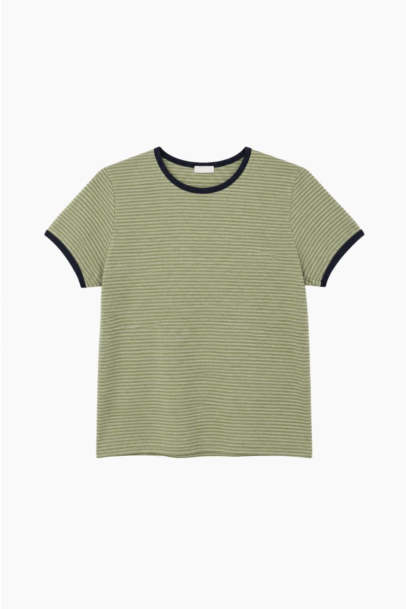 Striped Ringer Tee