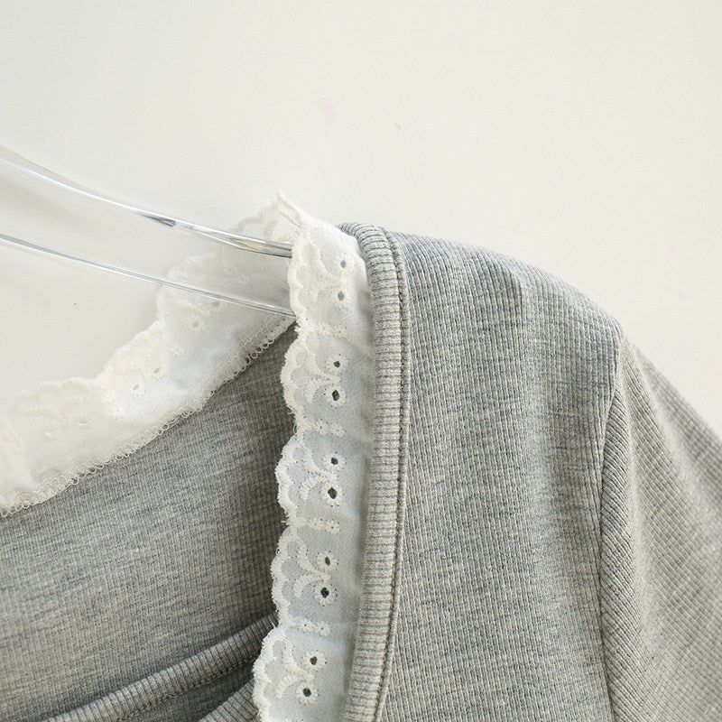 Ribbon Tie Layered Top