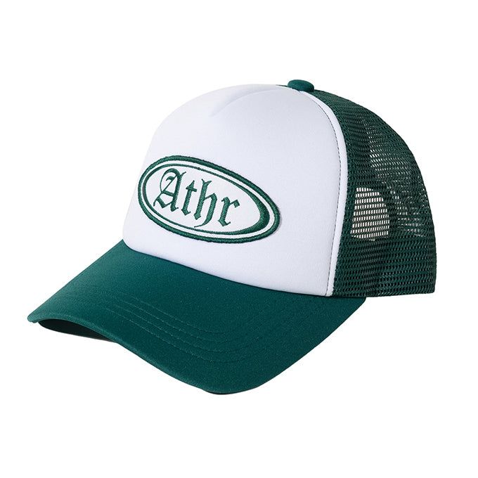 GREEN ATHR TRUCKER CAP