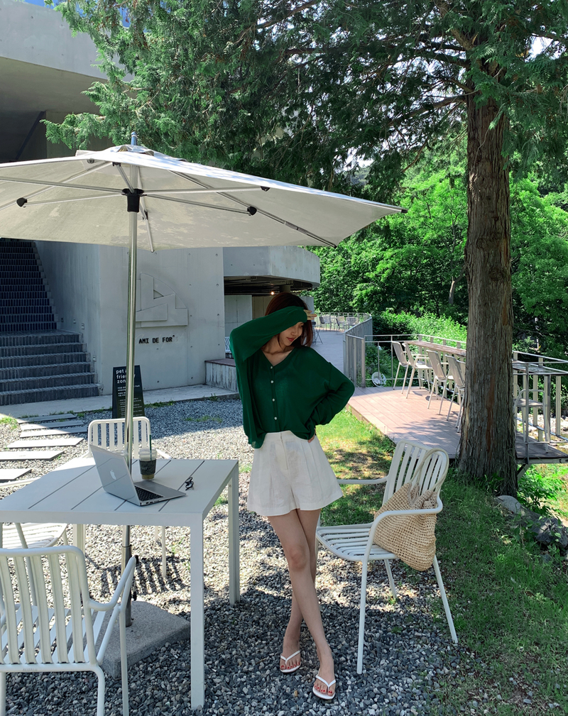 Devon Summer Knit Cardigan / 5 colors