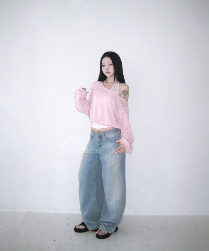amelie unbal knit (3colors)