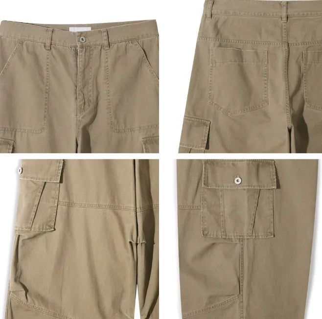 Moden Vintage Washed Cargo Pants