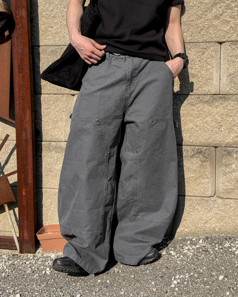 Reton Double Knee Wide Work Pants
