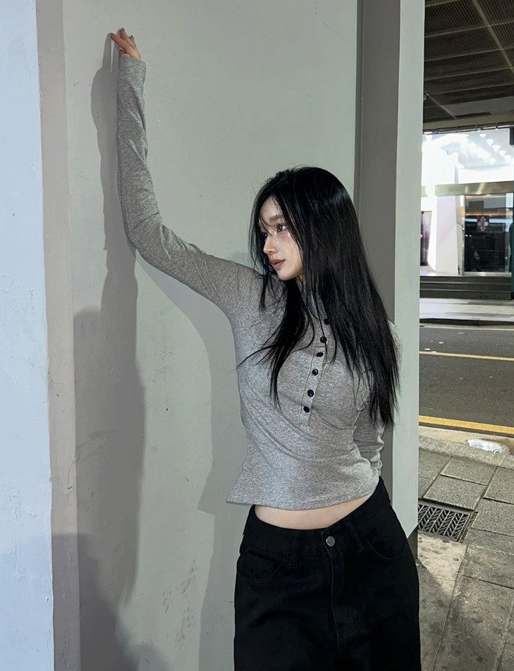 Legend Skin Fit Henley Neck