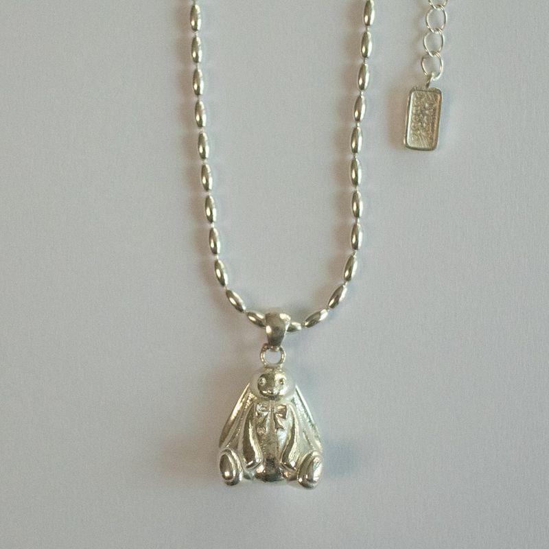 【MADE】 Little bunny necklace L