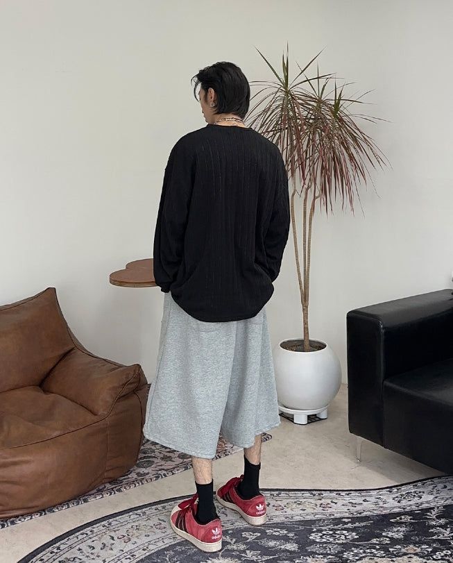 Reton graphic knit long sleeve
