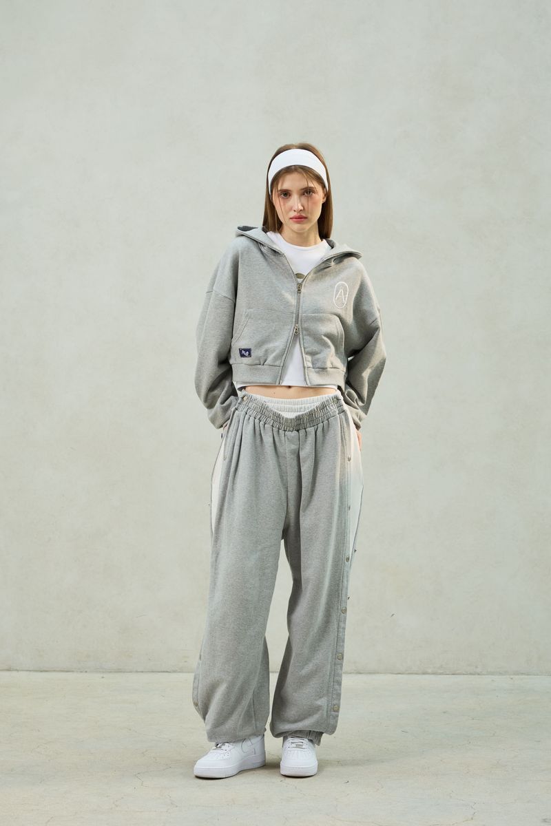 PITA SNAP OFF SWEAT PANTS / MELANGE
