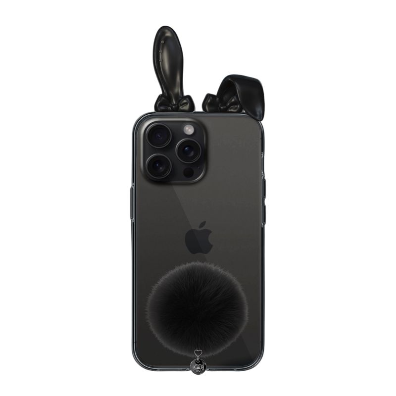 ODDiTEETH(オディティース)の「Naughty Bunny Case (black)(Smartphone Accessories)」