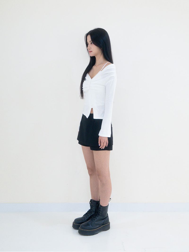 Rin cardigan set (White)
