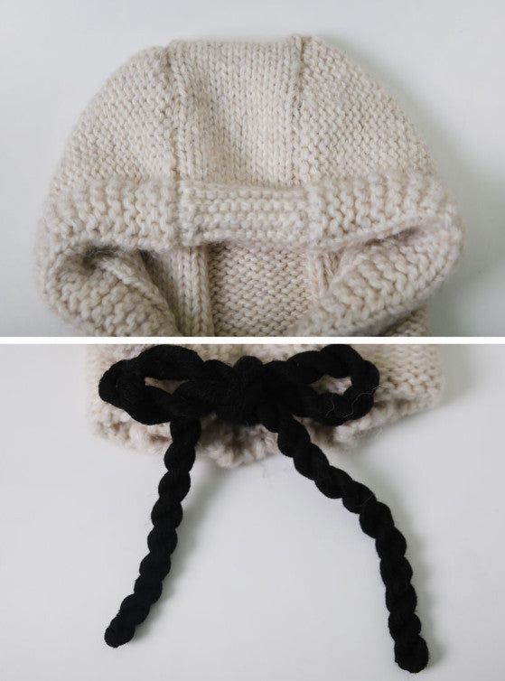 Rope Design Ribbon Balaclava (4color)