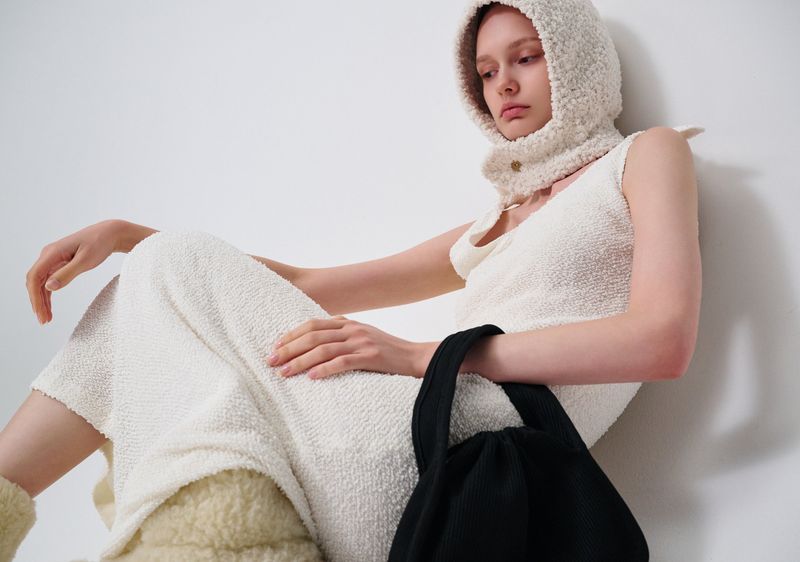DUMPLING knitting bag_black