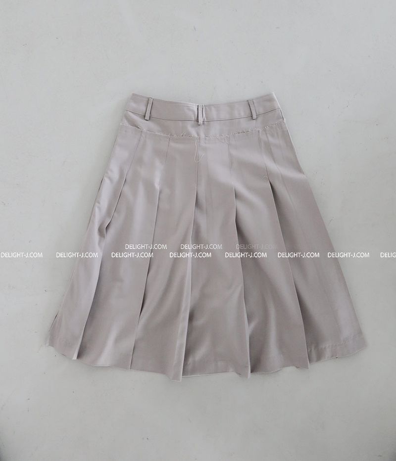 Meet pleats pleated midi skirt