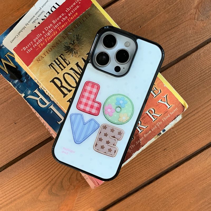 pattern and patch case / love ver.