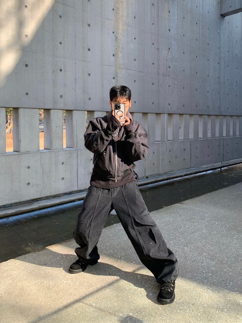 Lure incision cargo pants 2C