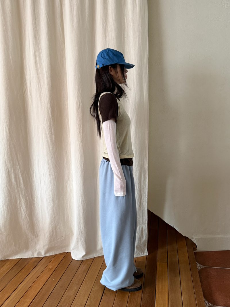 belted sweat pants