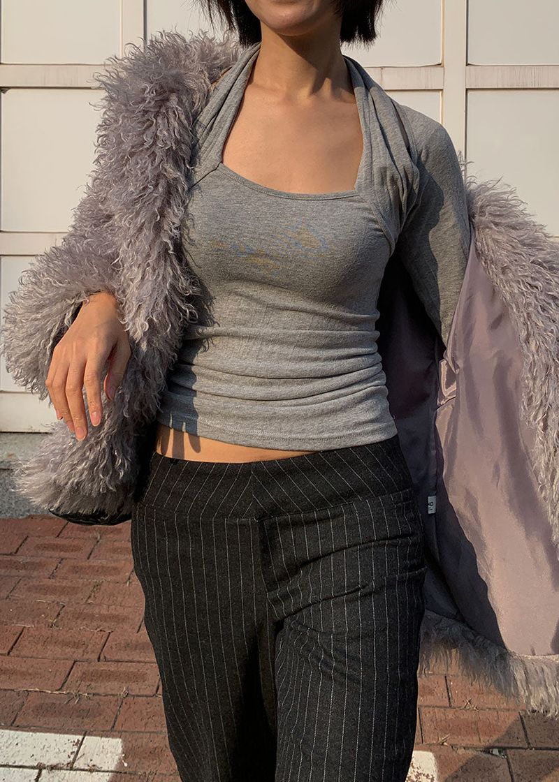 WOOL LOW SLACKS