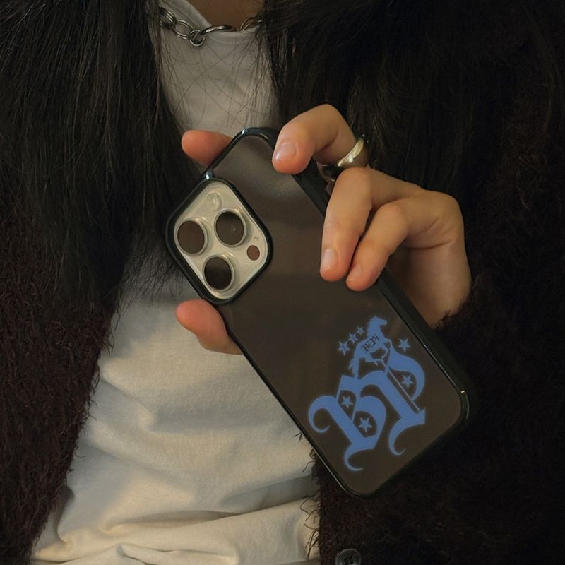 bipi（ビピ）の「western glass case (khaki)（Smartphone Accessories）」