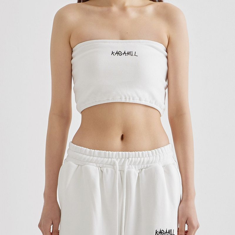 Sketch Tube top White