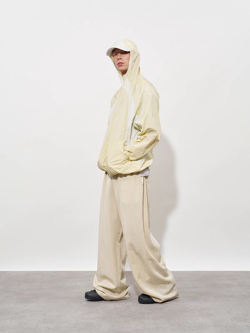 FMACM Tencel Silhouette Casual Pants