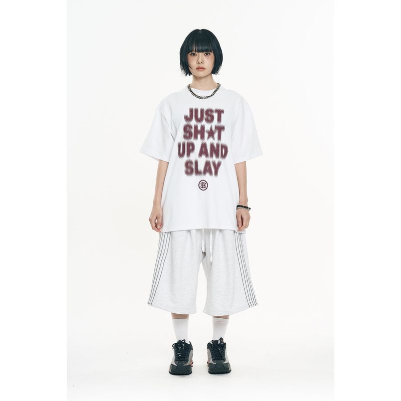 Kandi Blur Short Sleeve - White