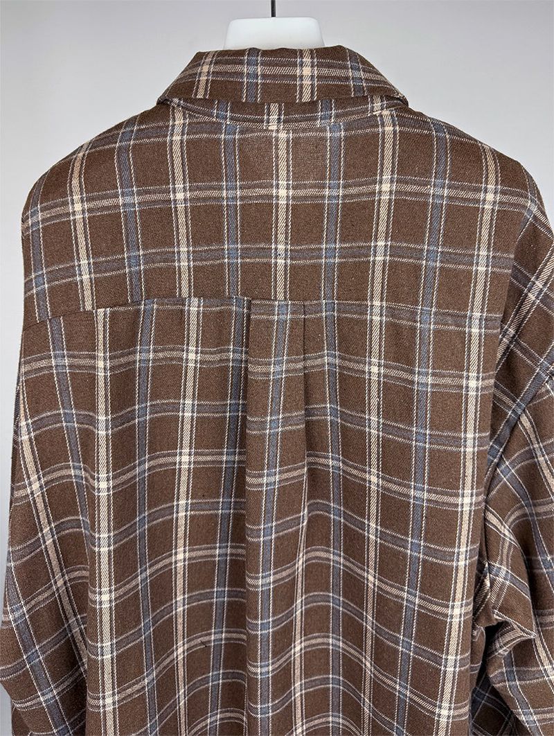 SLOW TWO-WAY CHECK SHIRT (2C)