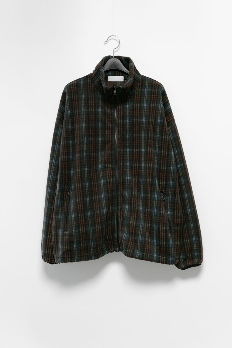 fleece check jumper(3colors)