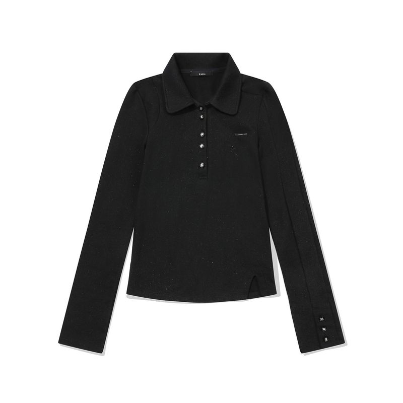 UNBALANCED COLLAR T-SHIRT