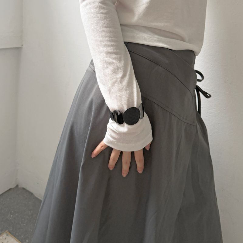 Polka Dot Noir Bracelet