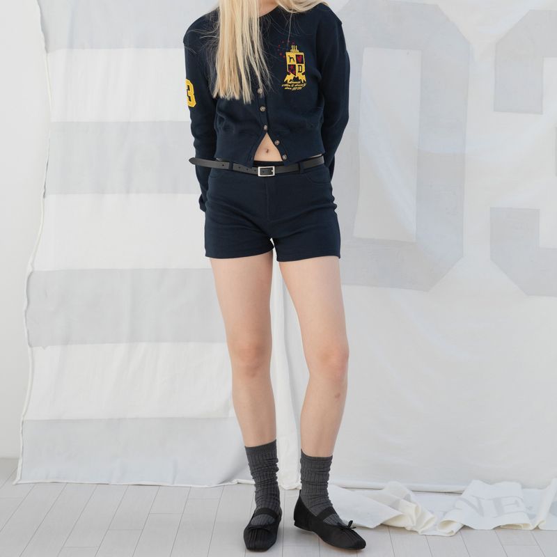 MINI SHORTS (NAVY)