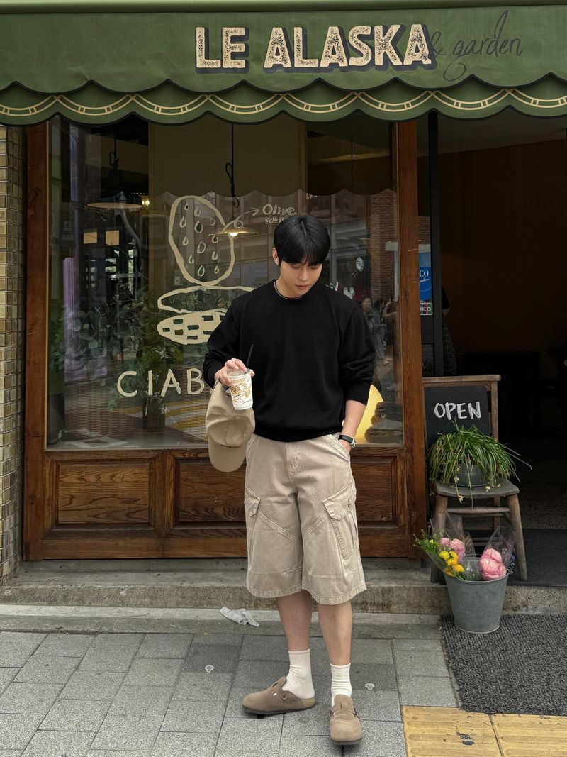 Fade cooling round knitwear