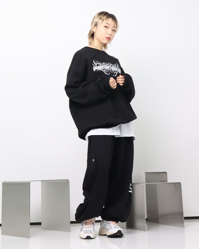 PANATIQUE（パナティーク）の「Lighting Volt Lettering_Black（Tops）」