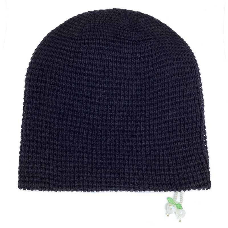 Drop Apple Beads Beanie [Black]