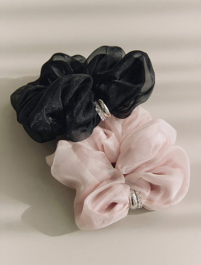 26SS★ Duo Shine (W) Duo Tulle Scrunchie