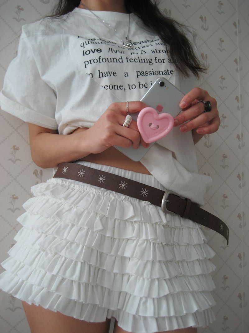 *Limited* [Formica] Pinkberry Choco Button tok (Heart), Mag safe