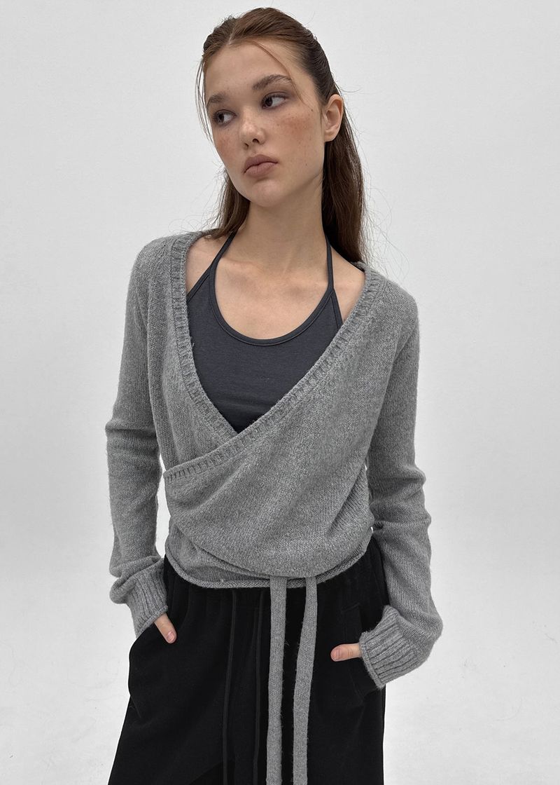 [MADE] Solea Wrap Wool Knit