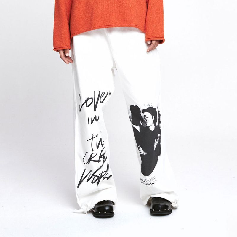 KISS-mono Jogger pants [2 Color]