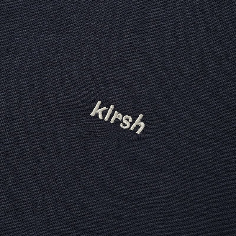 OPEN COLLAR SWEATSHIRT [DARK NAVY]